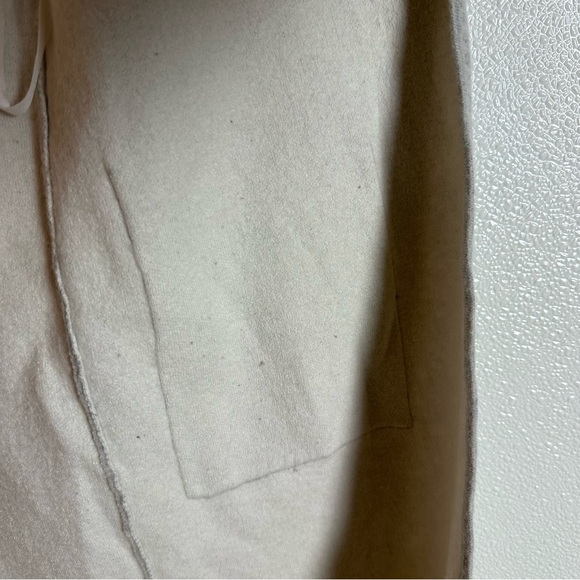 Babaton Lance Cardigan Light Grey Open Front Longline Wool Blend Size Small - Picture 15 of 15